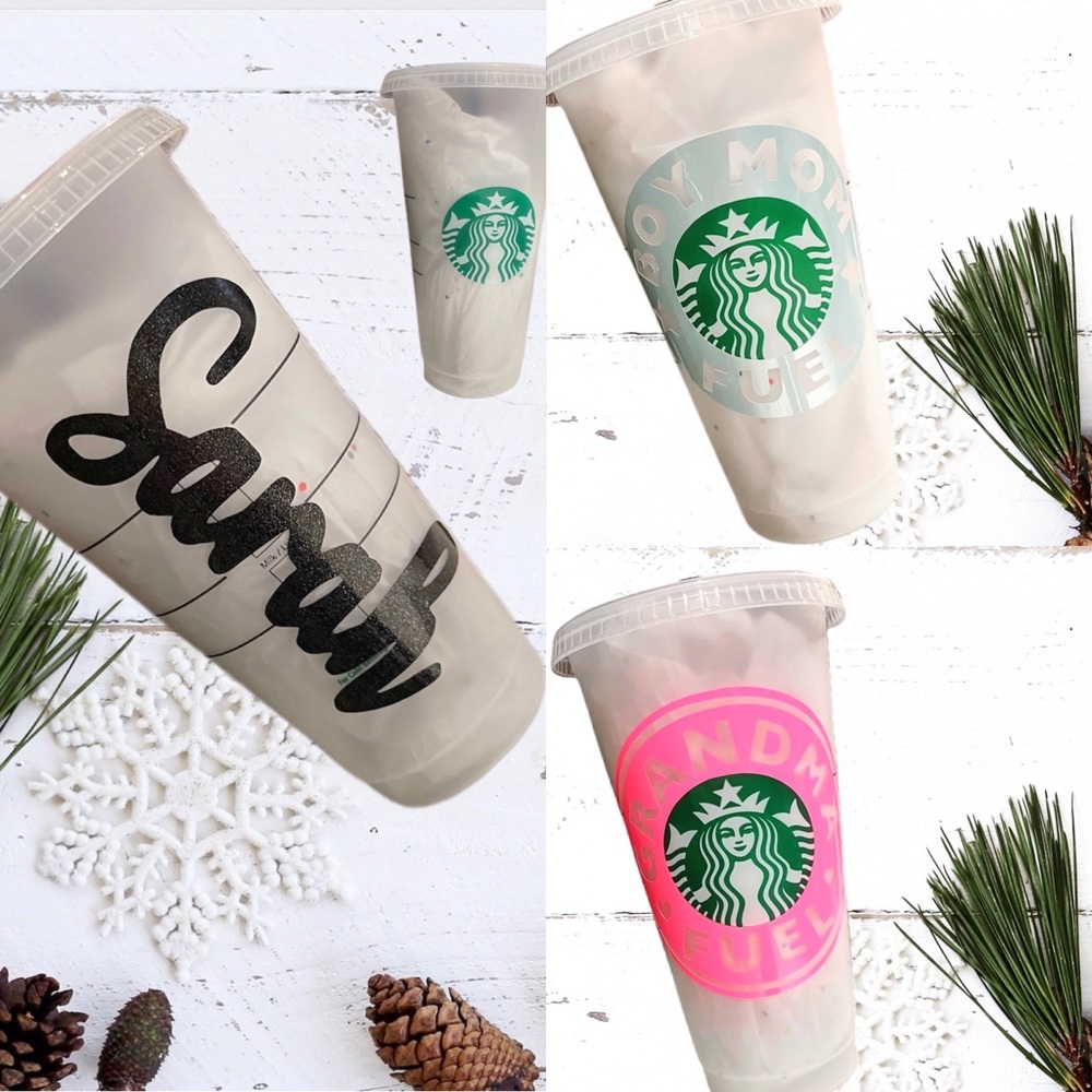 Personalized Starbucks Cold Cups